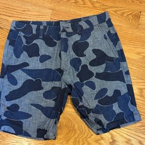 Bonobos Men's Navy Camo Shorts